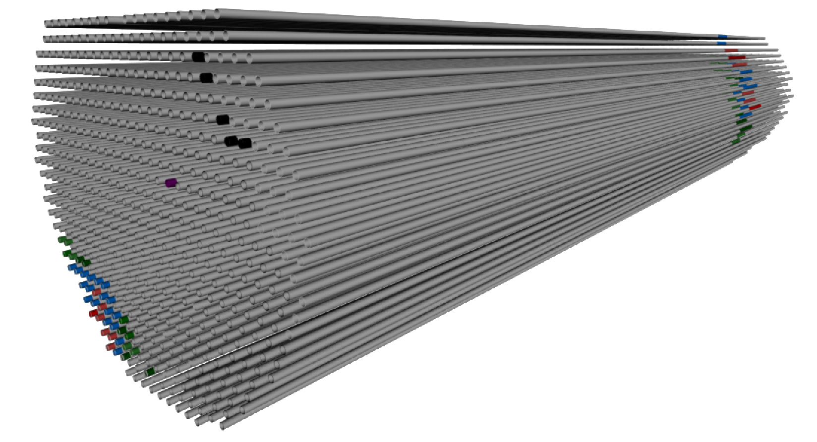 virtualOne 3D heat-exchanger tube bundle
